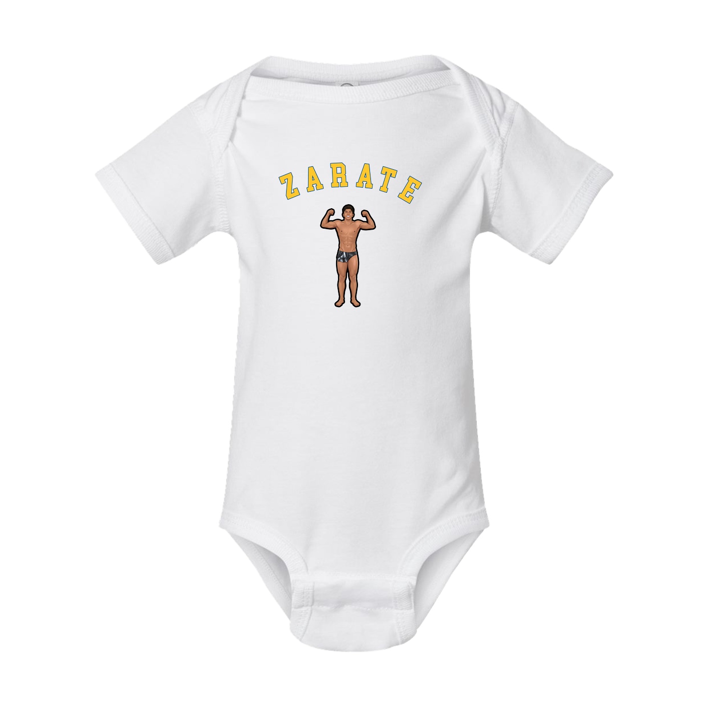 Baby Onesie — Shirsey Arch in White