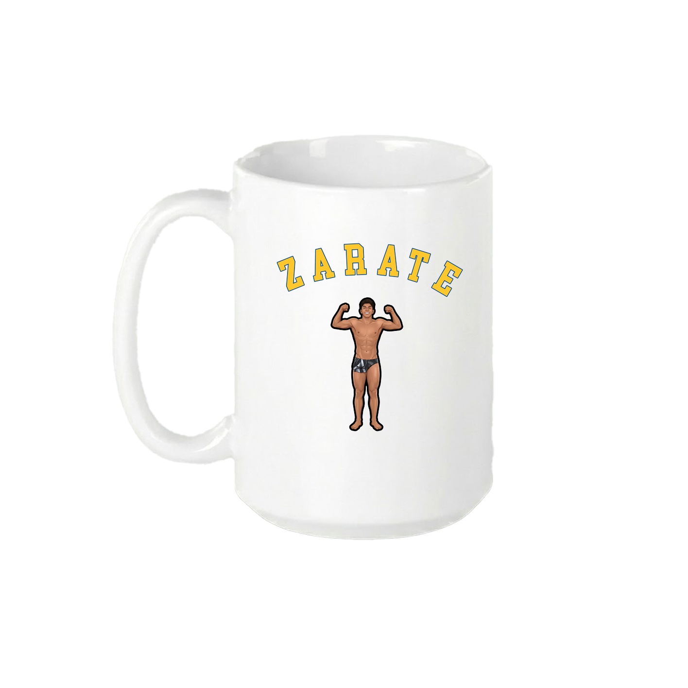 15oz Coffee Mug — Shirsey Arch in White