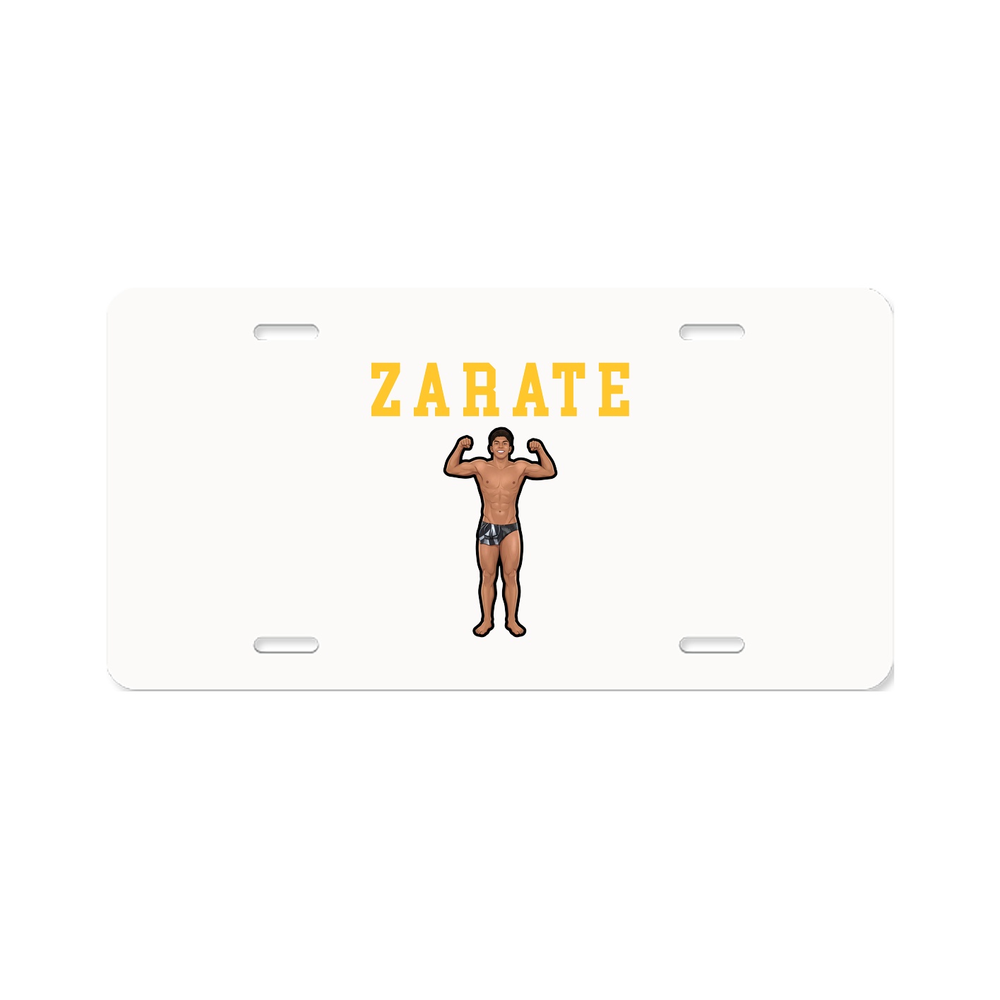 License Plate — Shirsey in Classic