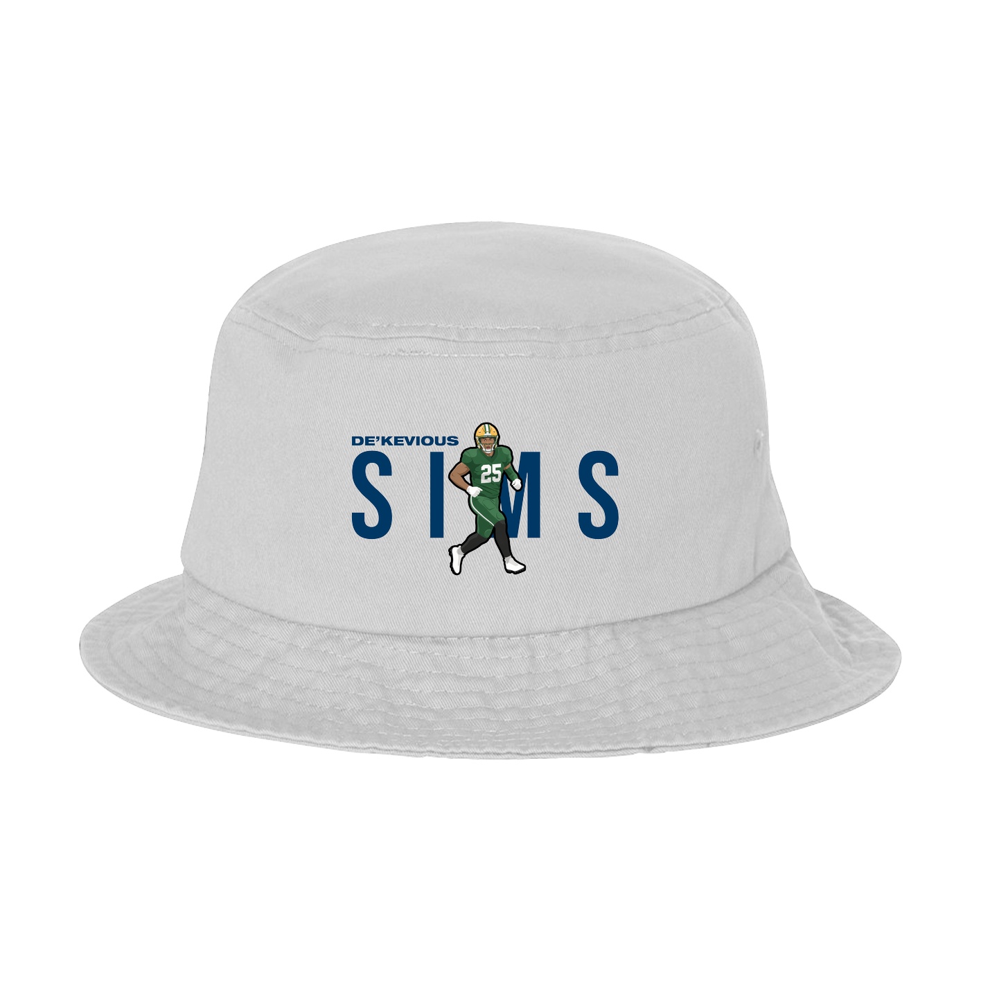 Bucket Cap — Player Name in White