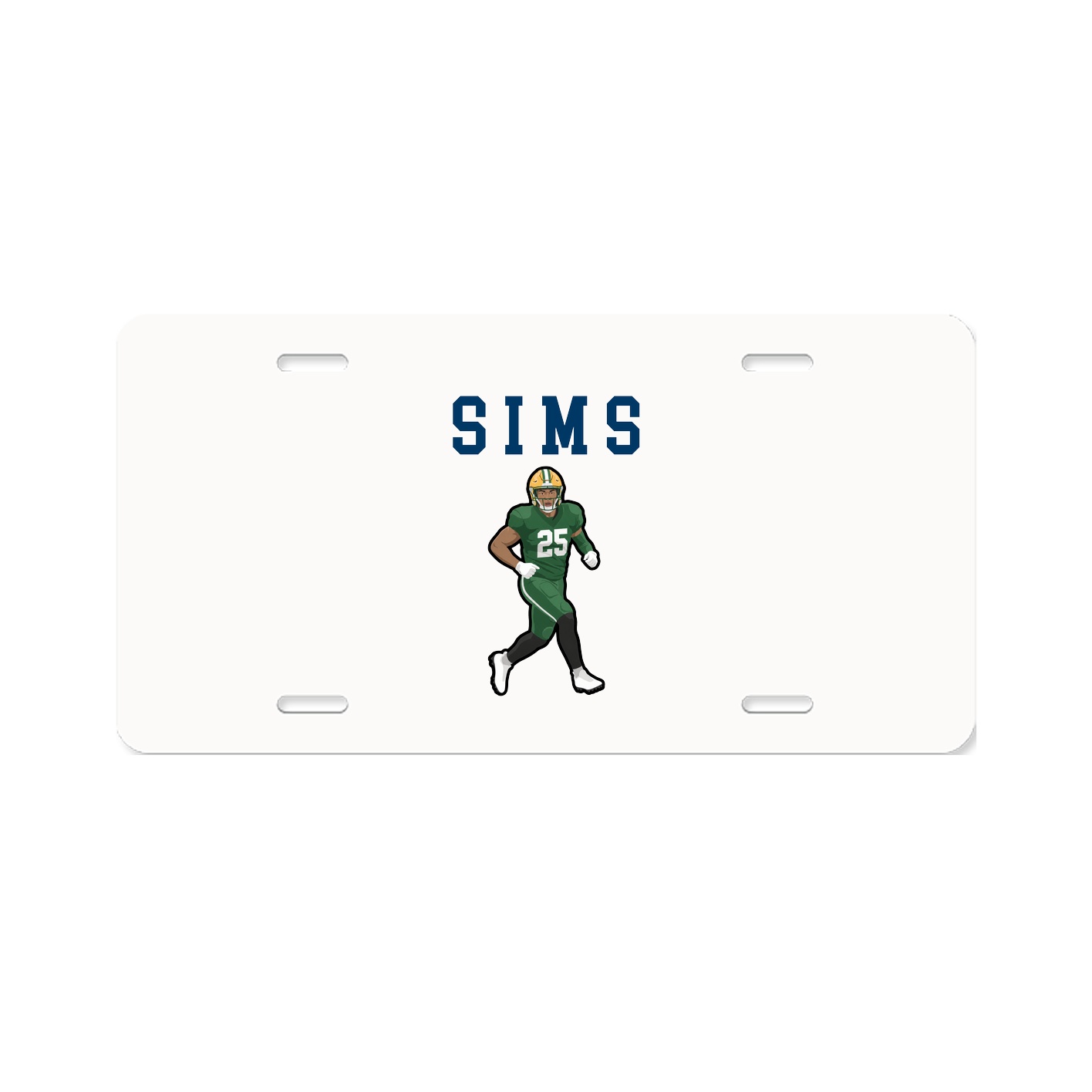 License Plate — Shirsey in Classic