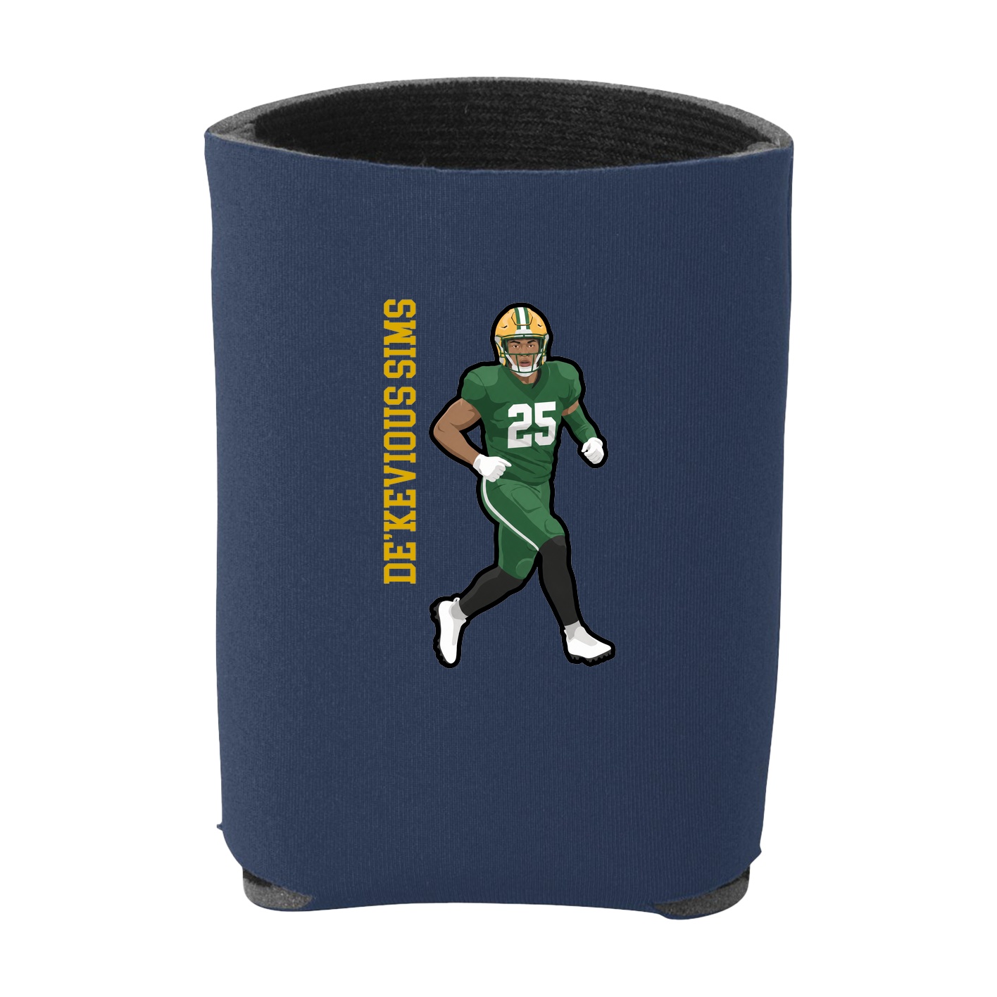 Can Holder — Name Vertical in Navy