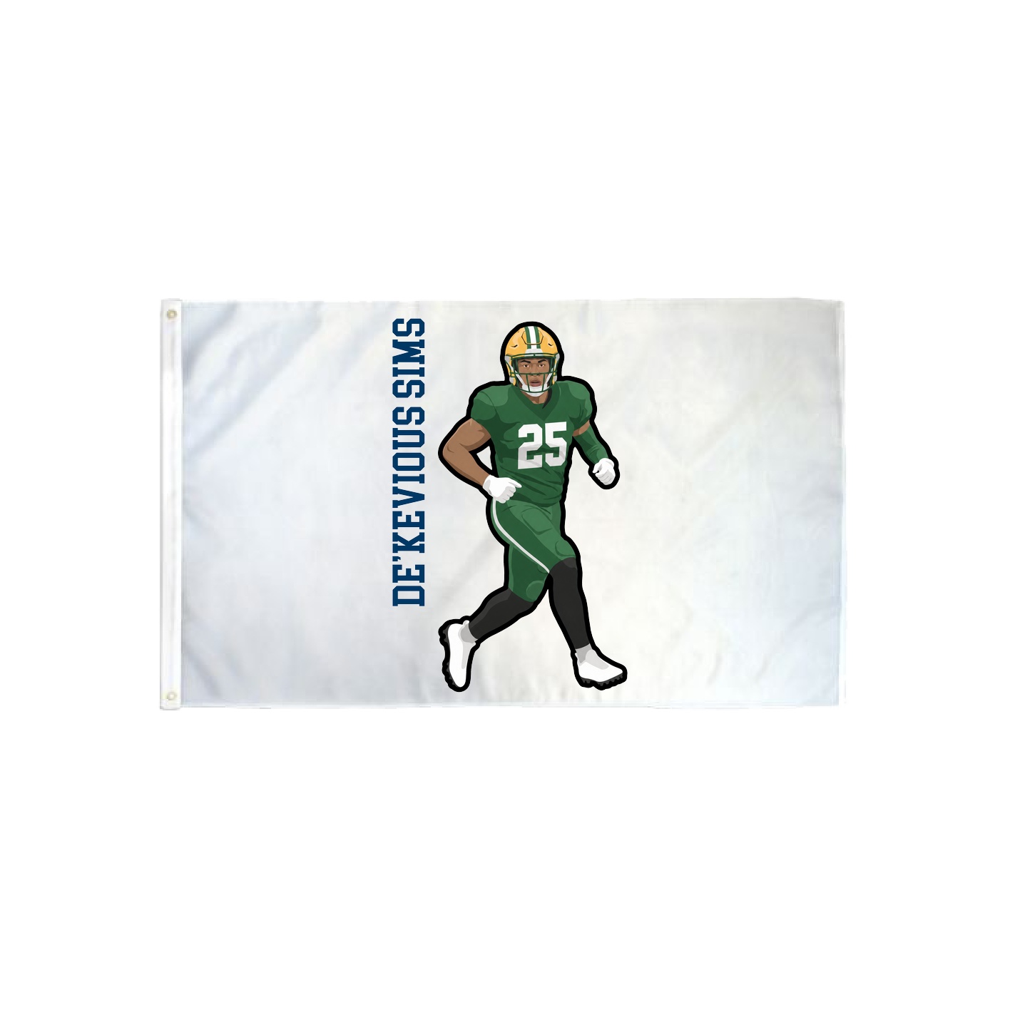 3x5 Flag — Name Vertical in Classic