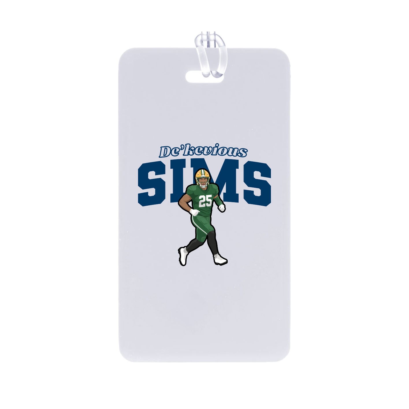 Bag Tag — Name Arch in Classic