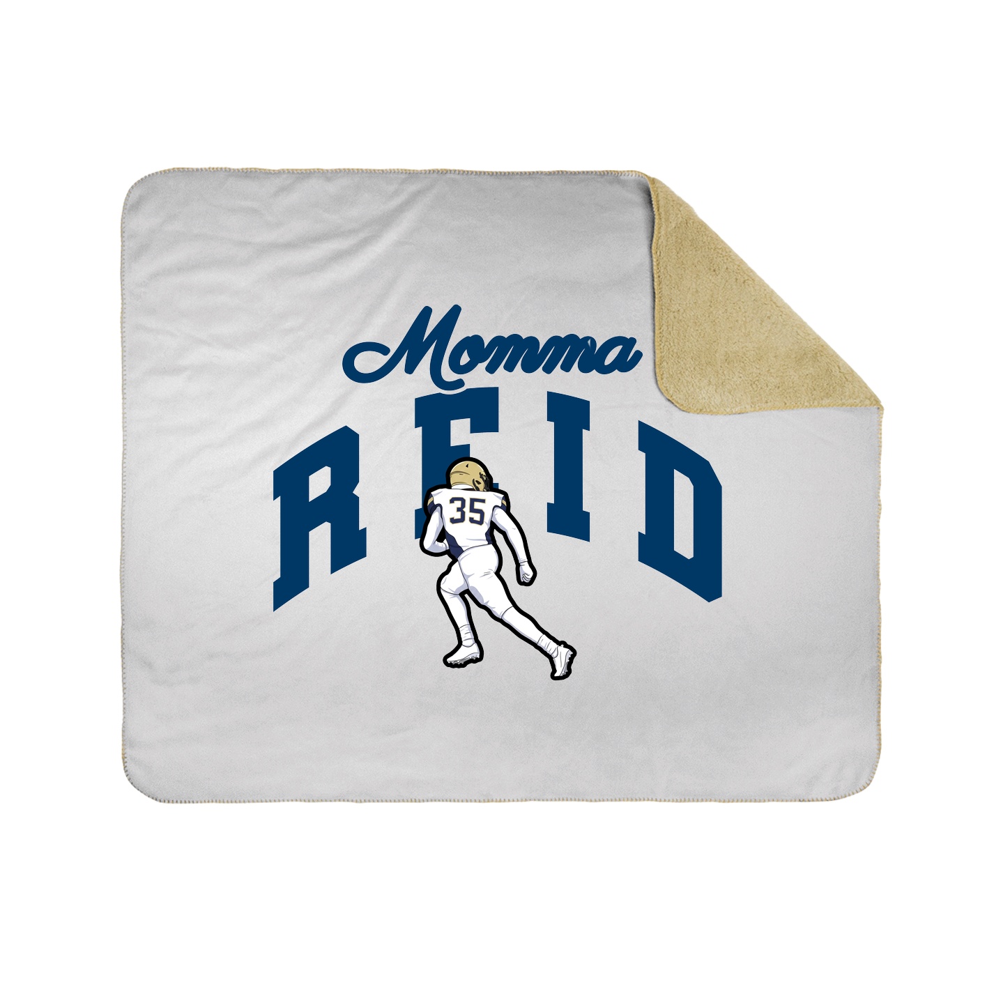 Throw Blanket — Mothers Day Arch in White