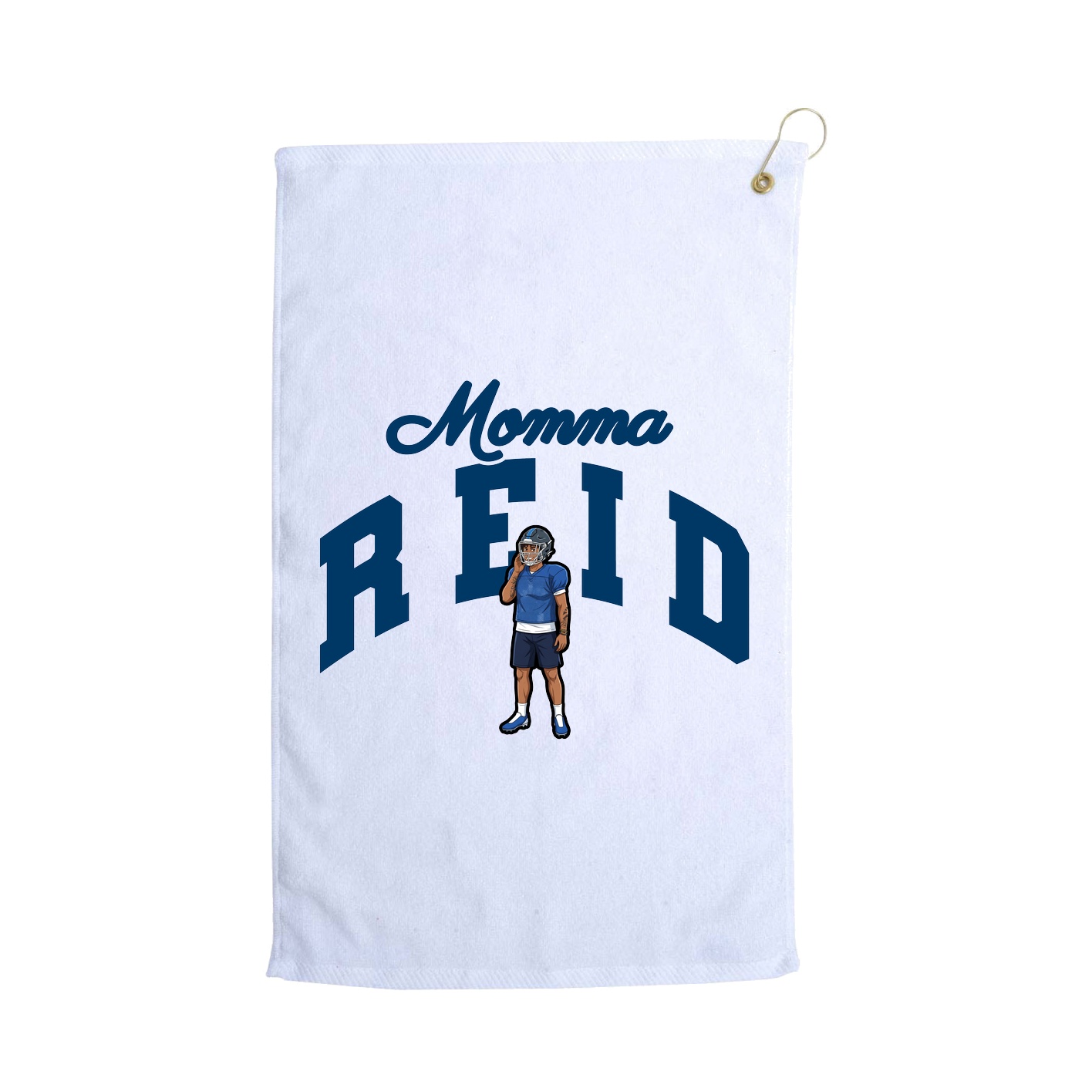 Golf Towel — Mothers Day Arch in White