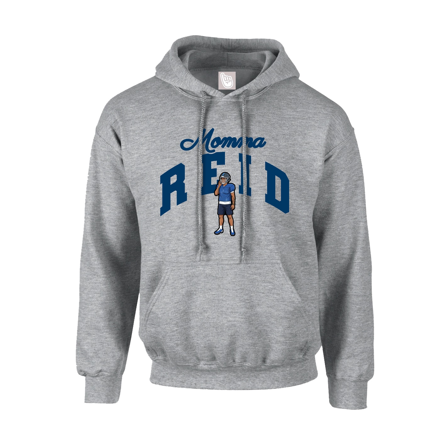 Youth Hoodie — Mothers Day Arch in Grey