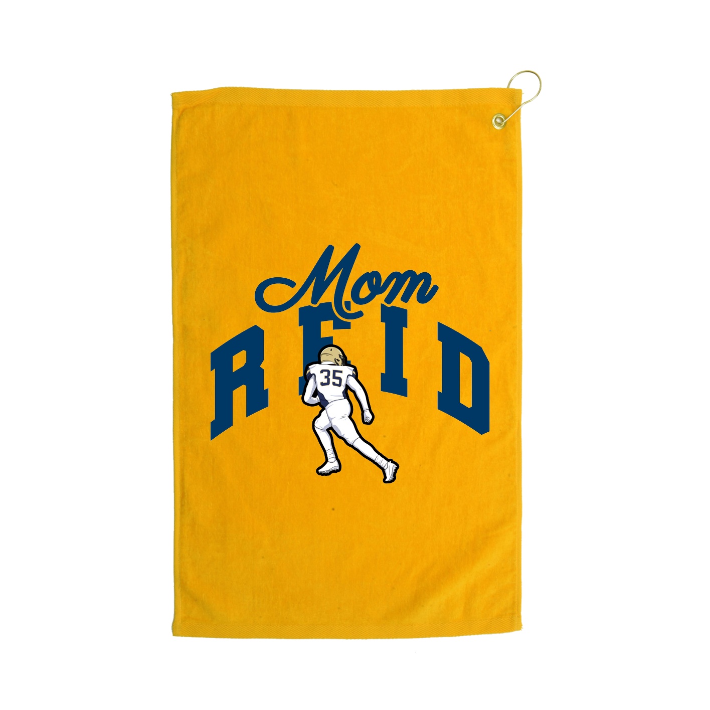 Golf Towel — Mothers Day Arch in Gold
