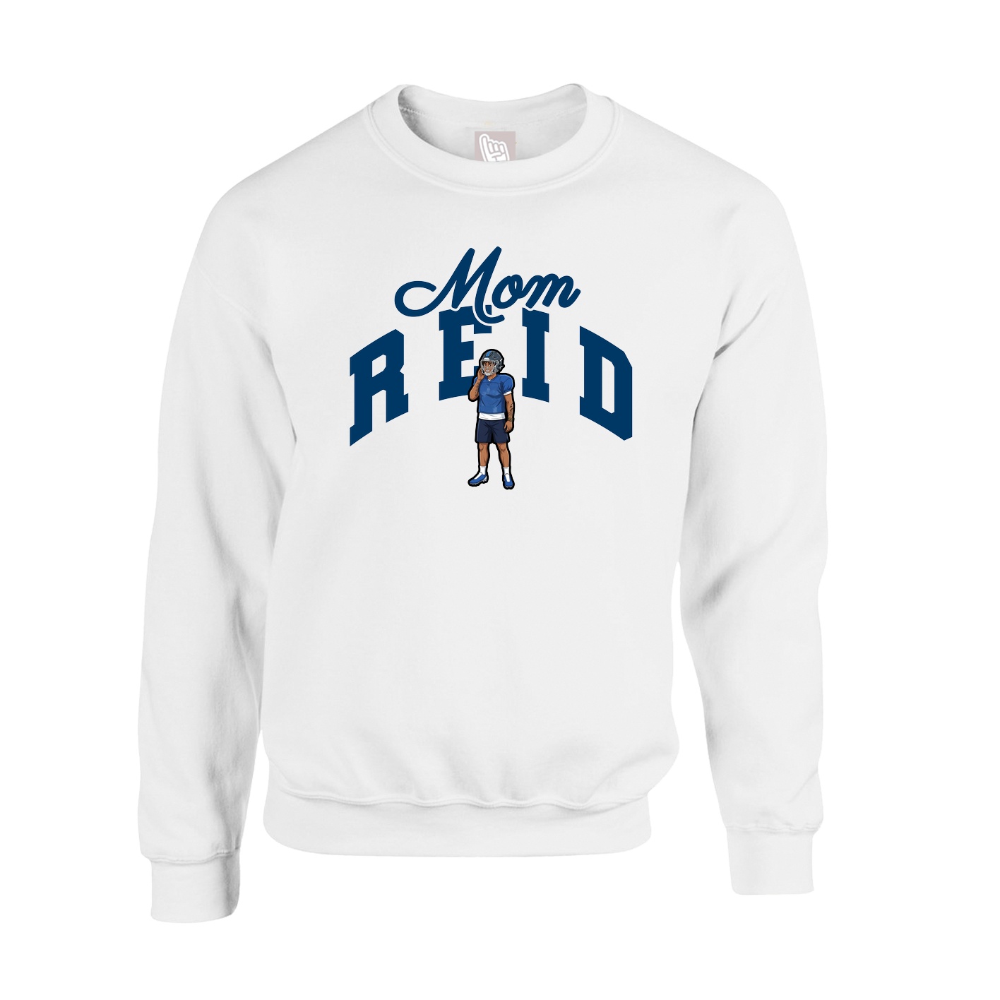 Fleece Crew — Mothers Day Arch in White
