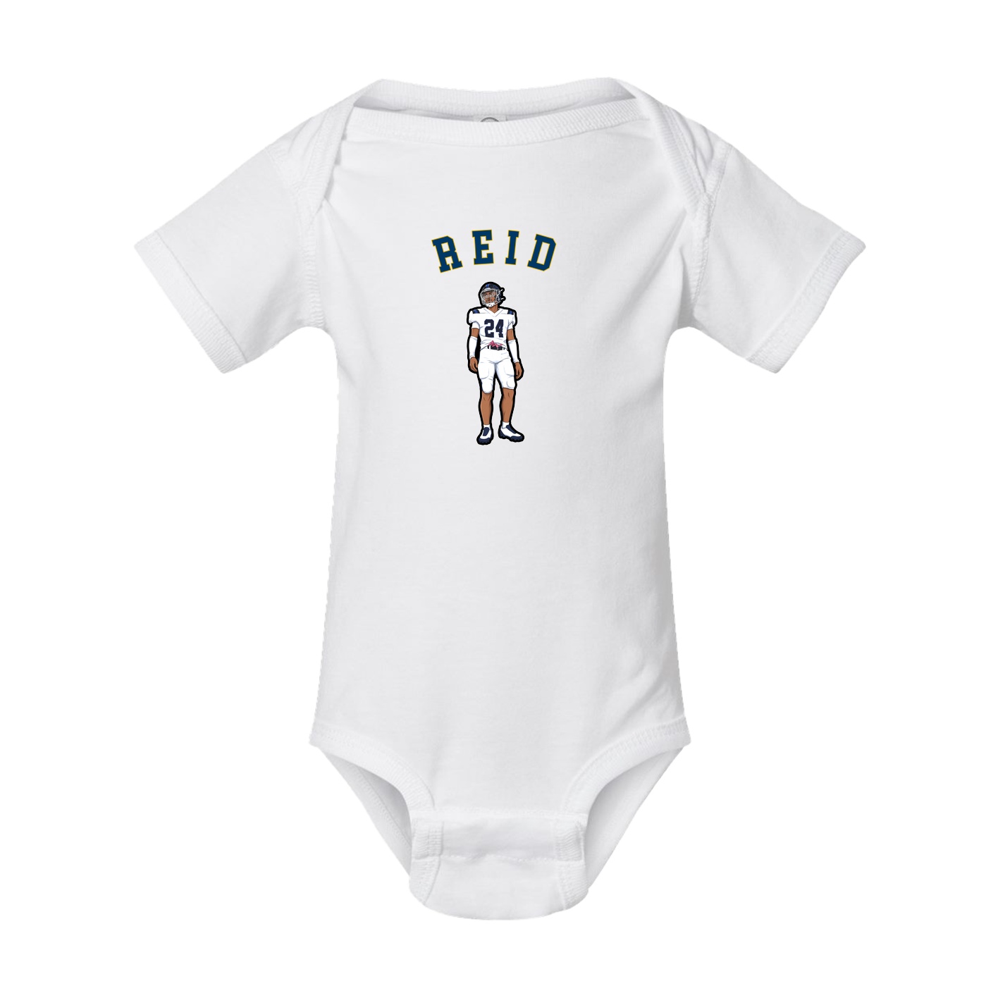 Baby Onesie — Shirsey Arch in White