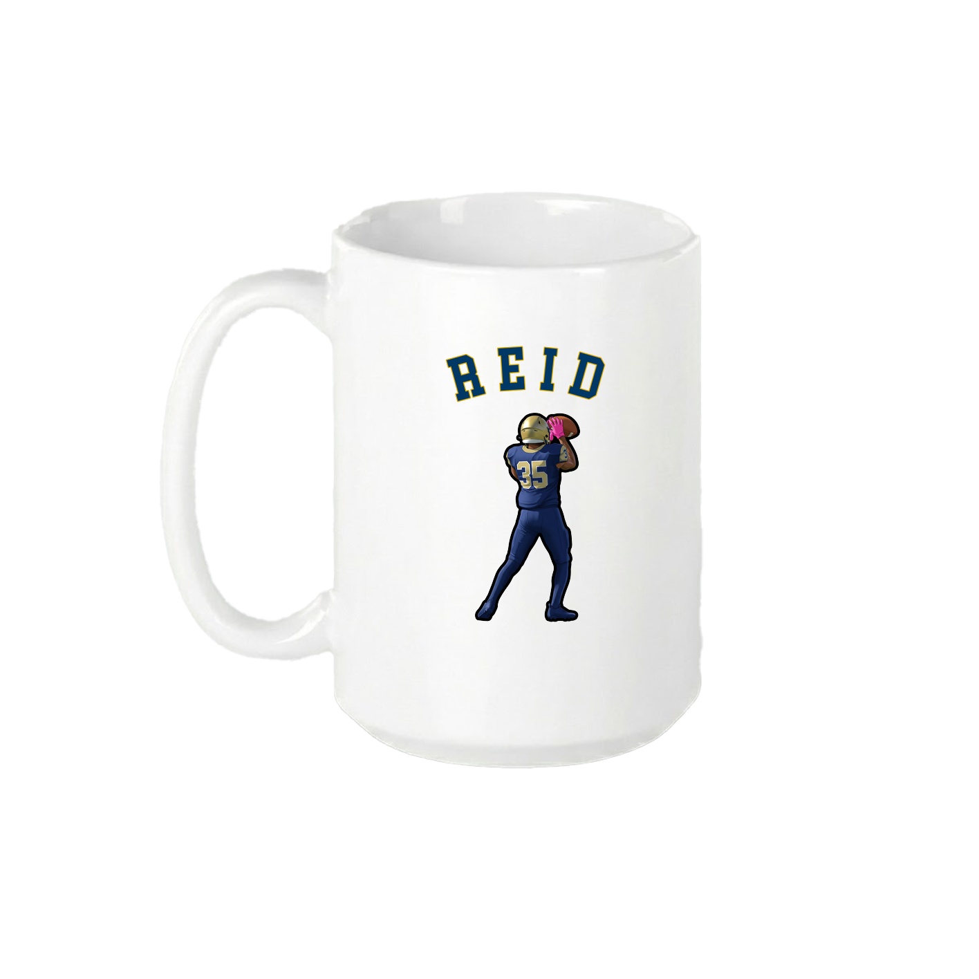 15oz Coffee Mug — Shirsey Arch in White