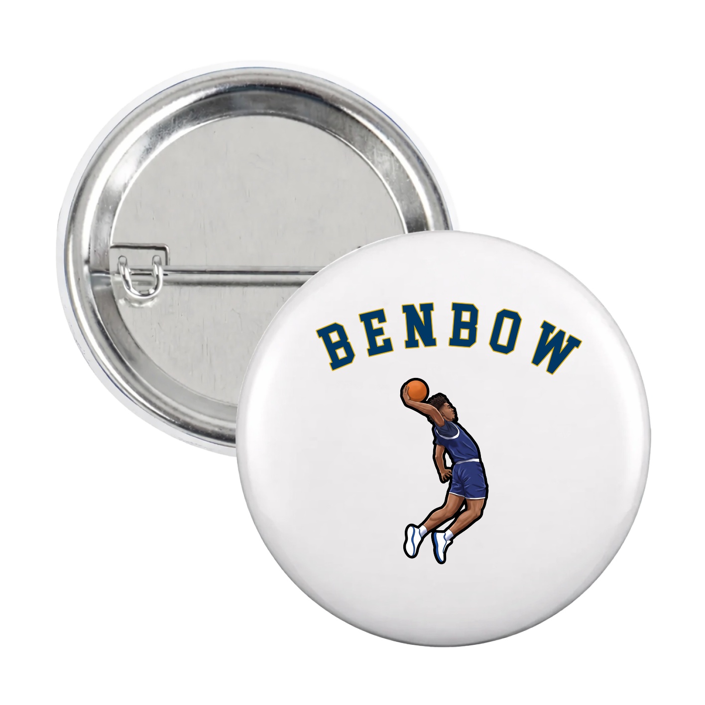 Game Day Button — Shirsey Arch in White