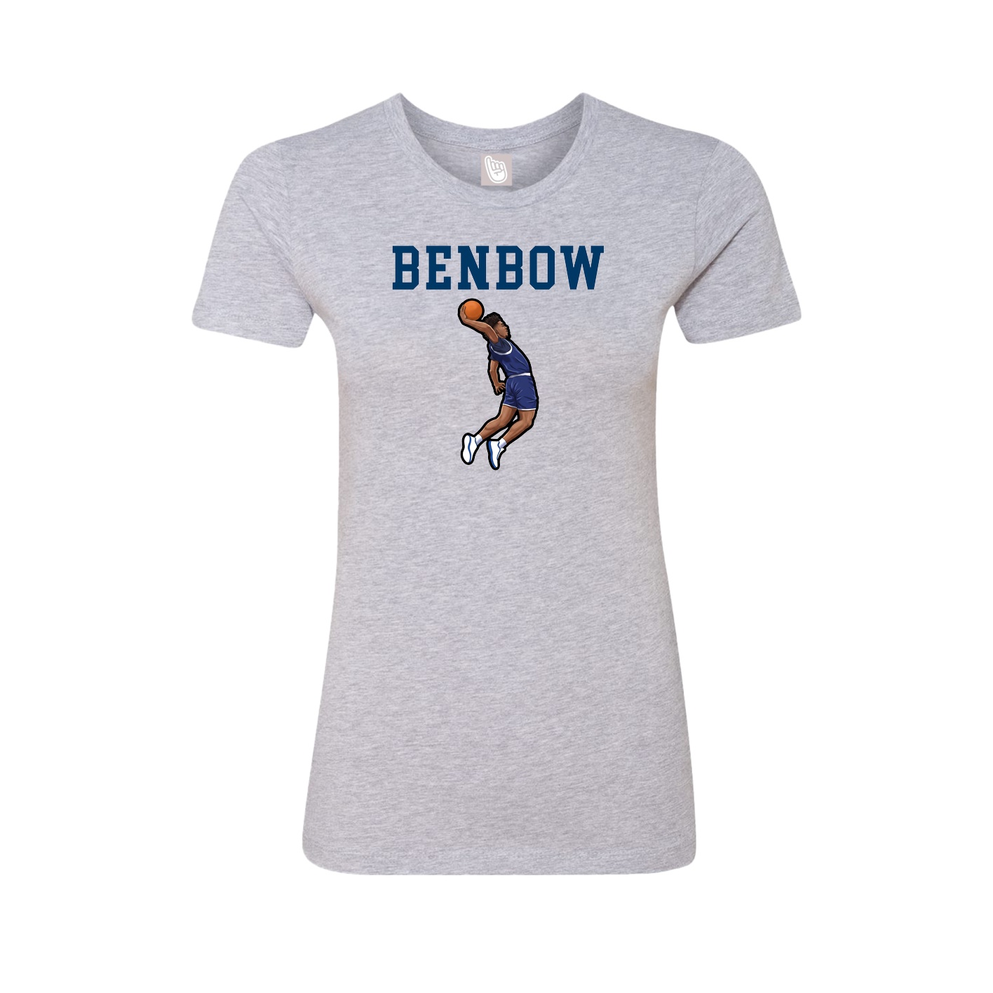 Fitted Women's Tee — Shirsey in Grey
