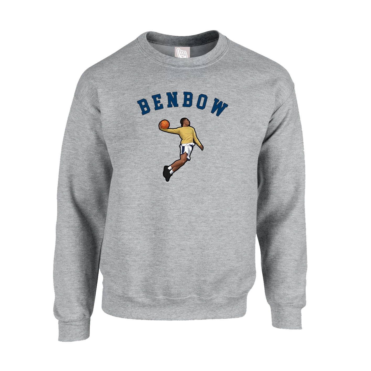 Fleece Crew — Shirsey Arch in Grey