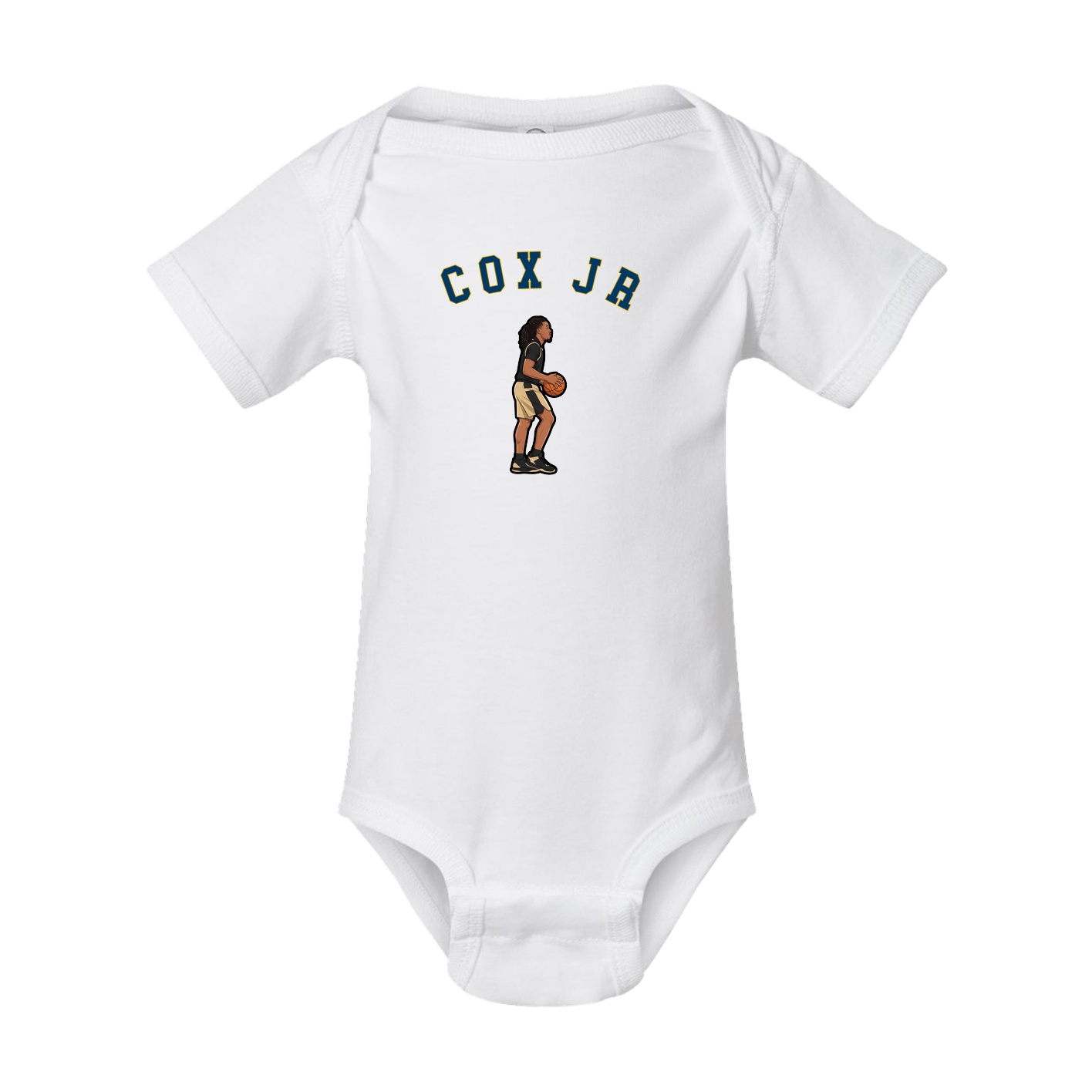 Baby Onesie — Shirsey Arch in White
