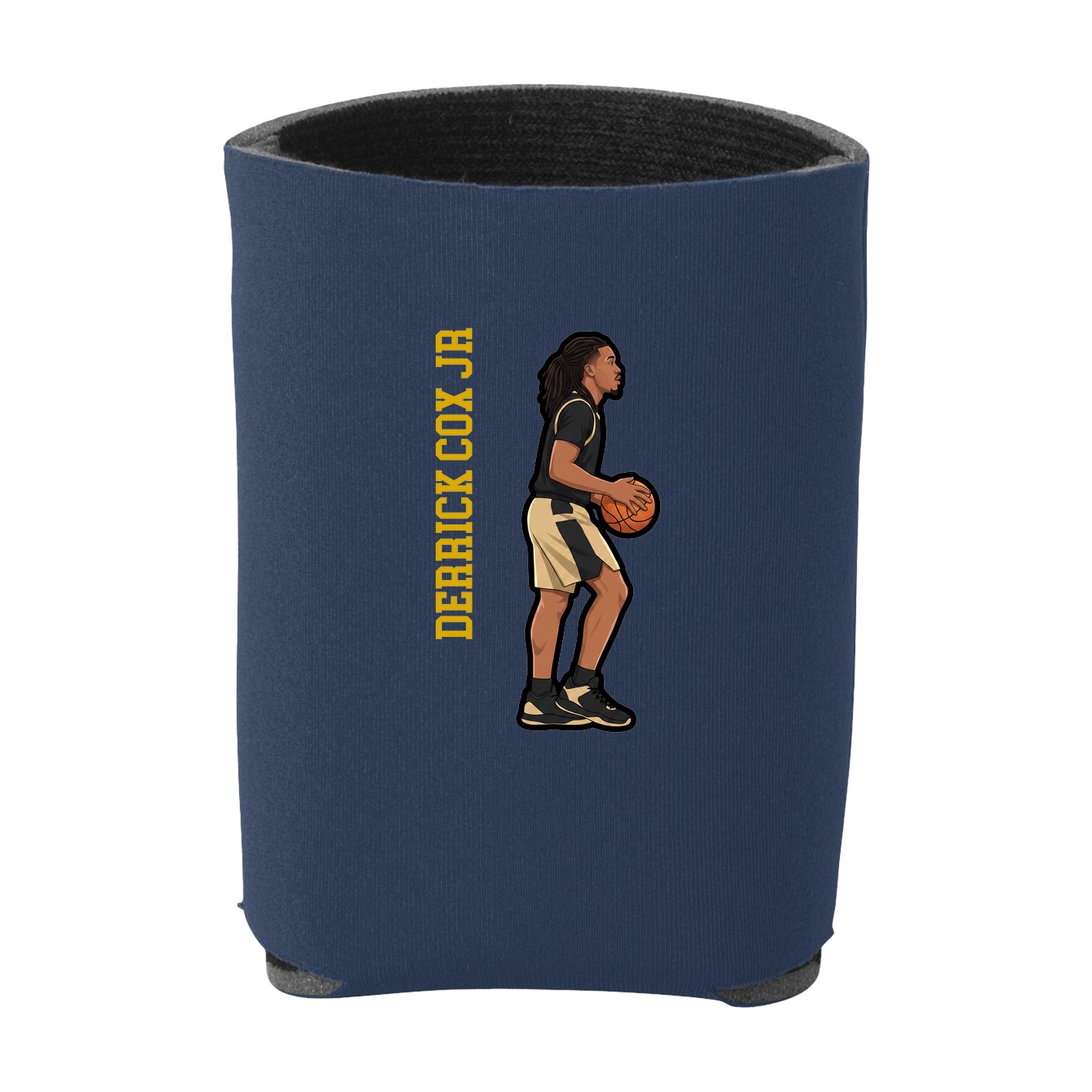 Can Holder — Name Vertical in Navy
