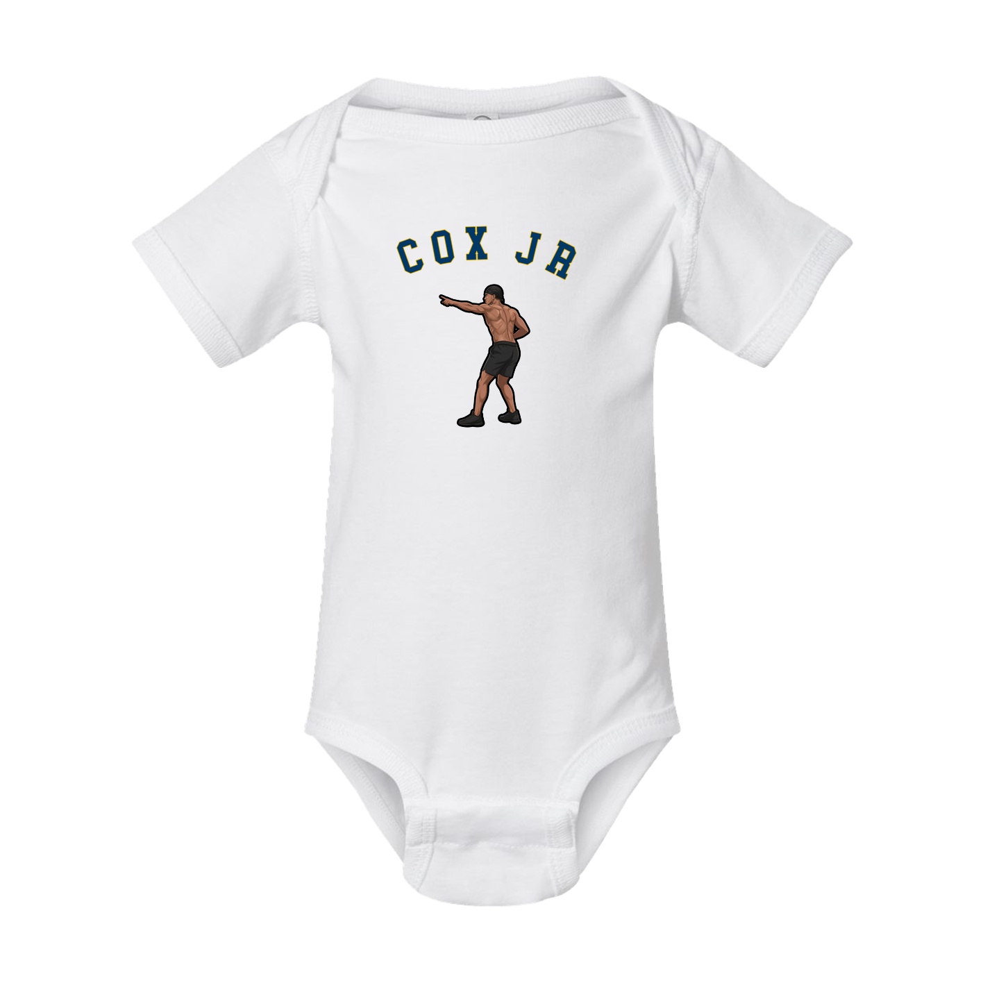 Baby Onesie — Shirsey Arch in White