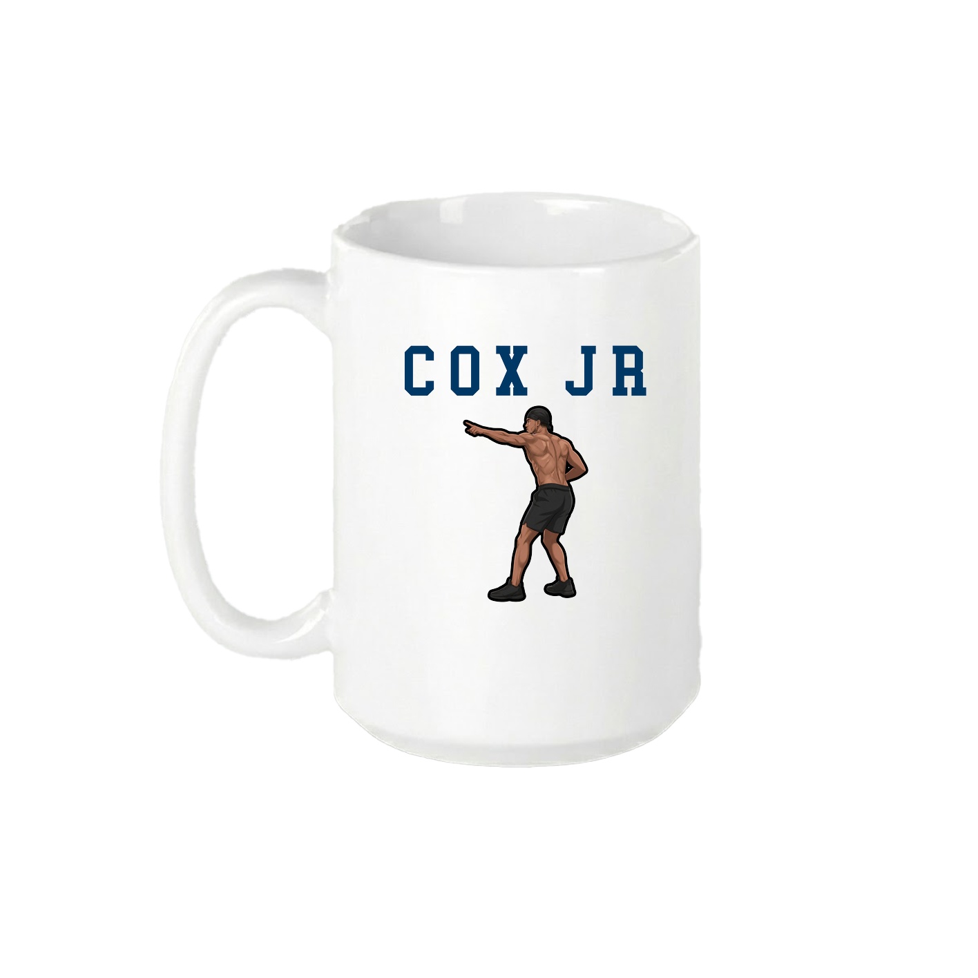 15oz Coffee Mug — Shirsey in White