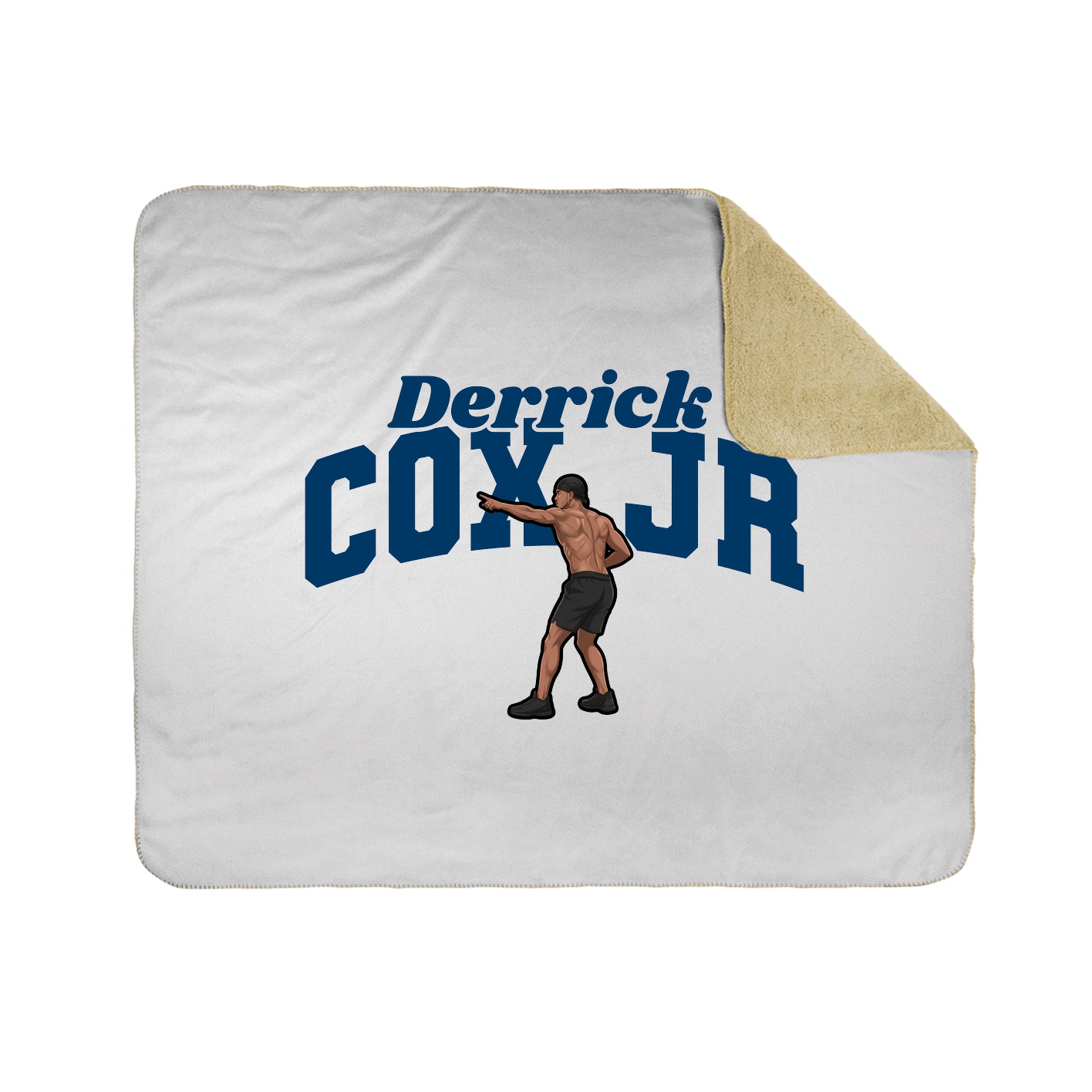 Throw Blanket — Signature Arch in White