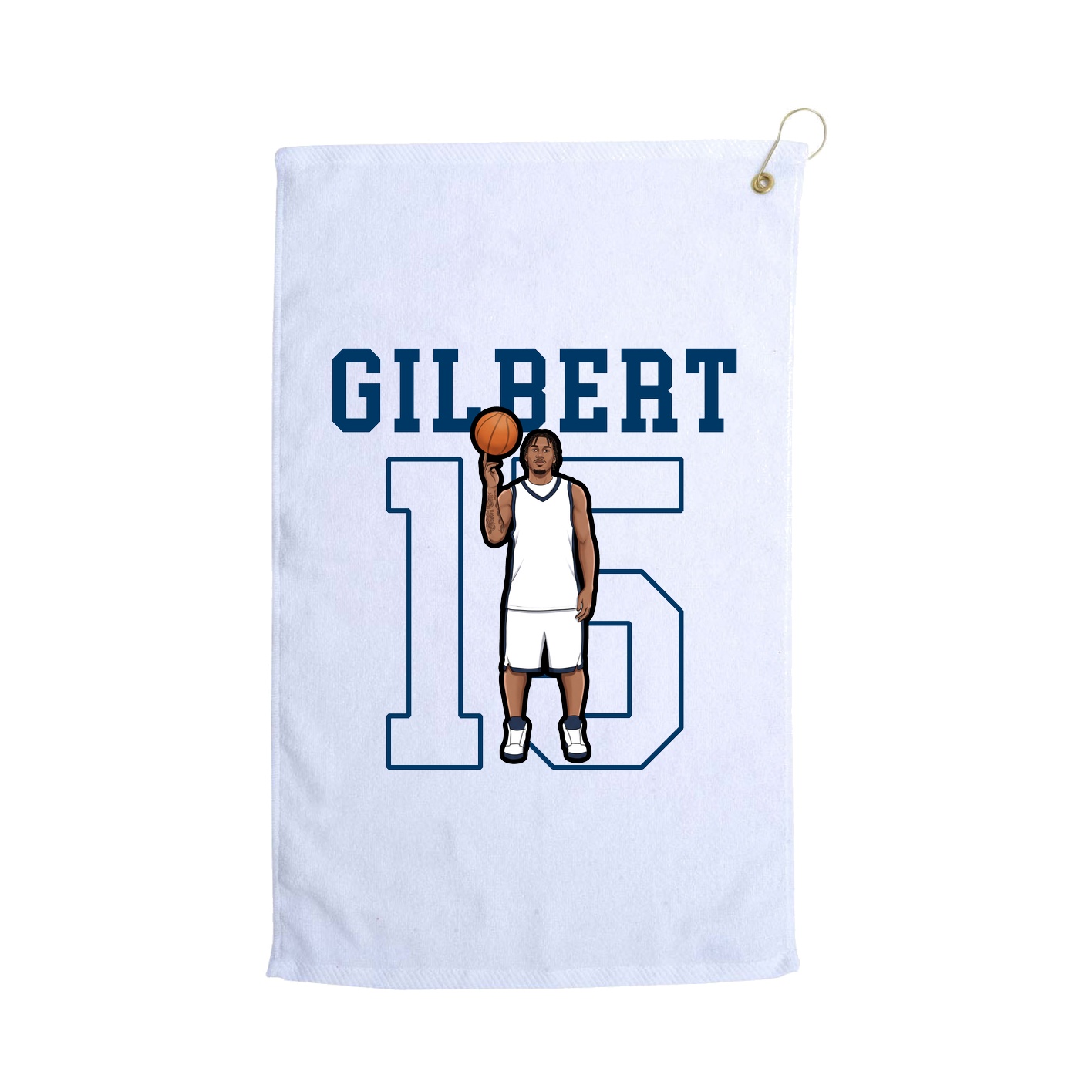 Golf Towel — Shirsey in White