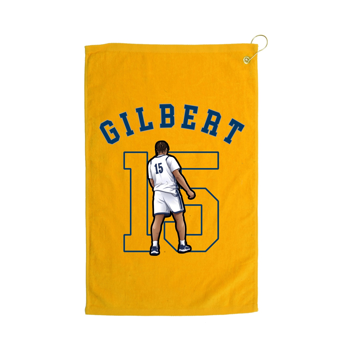 Golf Towel — Shirsey Arch in Gold