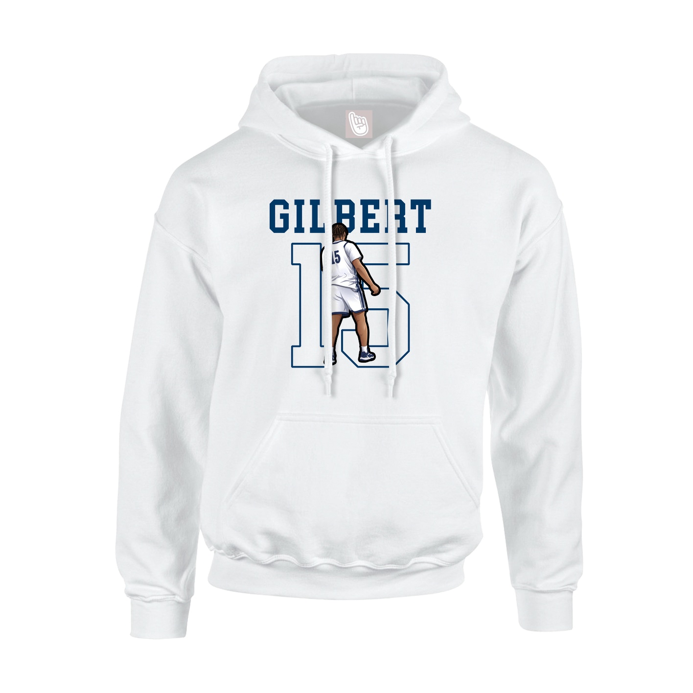 Hoodie — Shirsey in White