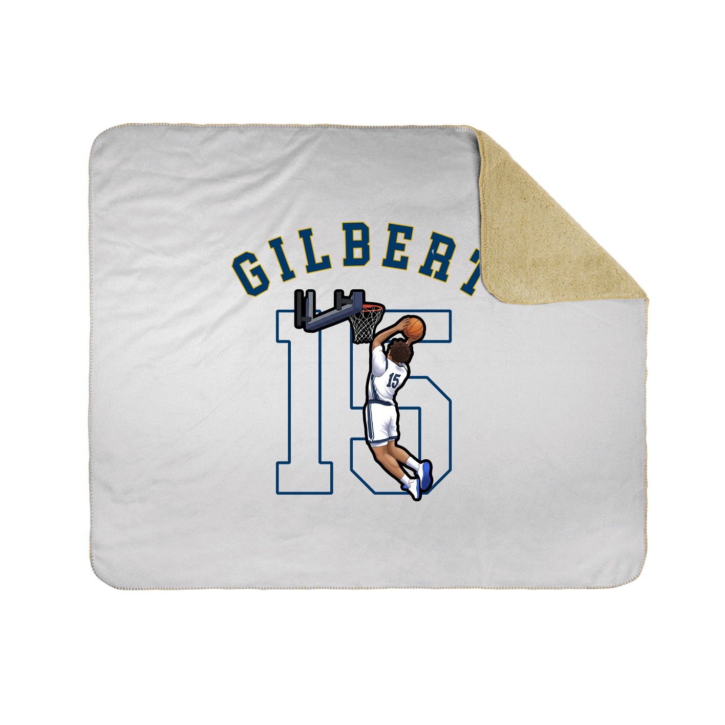 Throw Blanket — Shirsey Arch in White