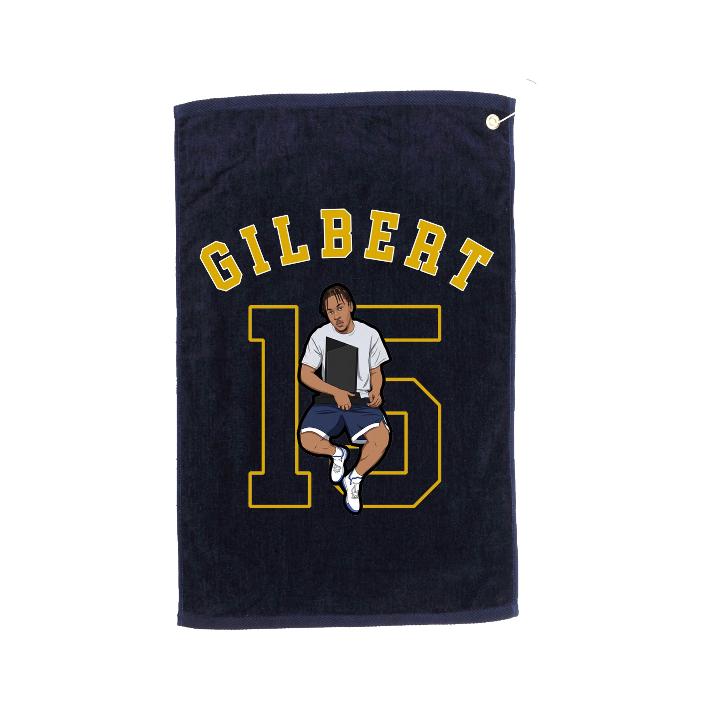 Golf Towel — Shirsey Arch in Navy