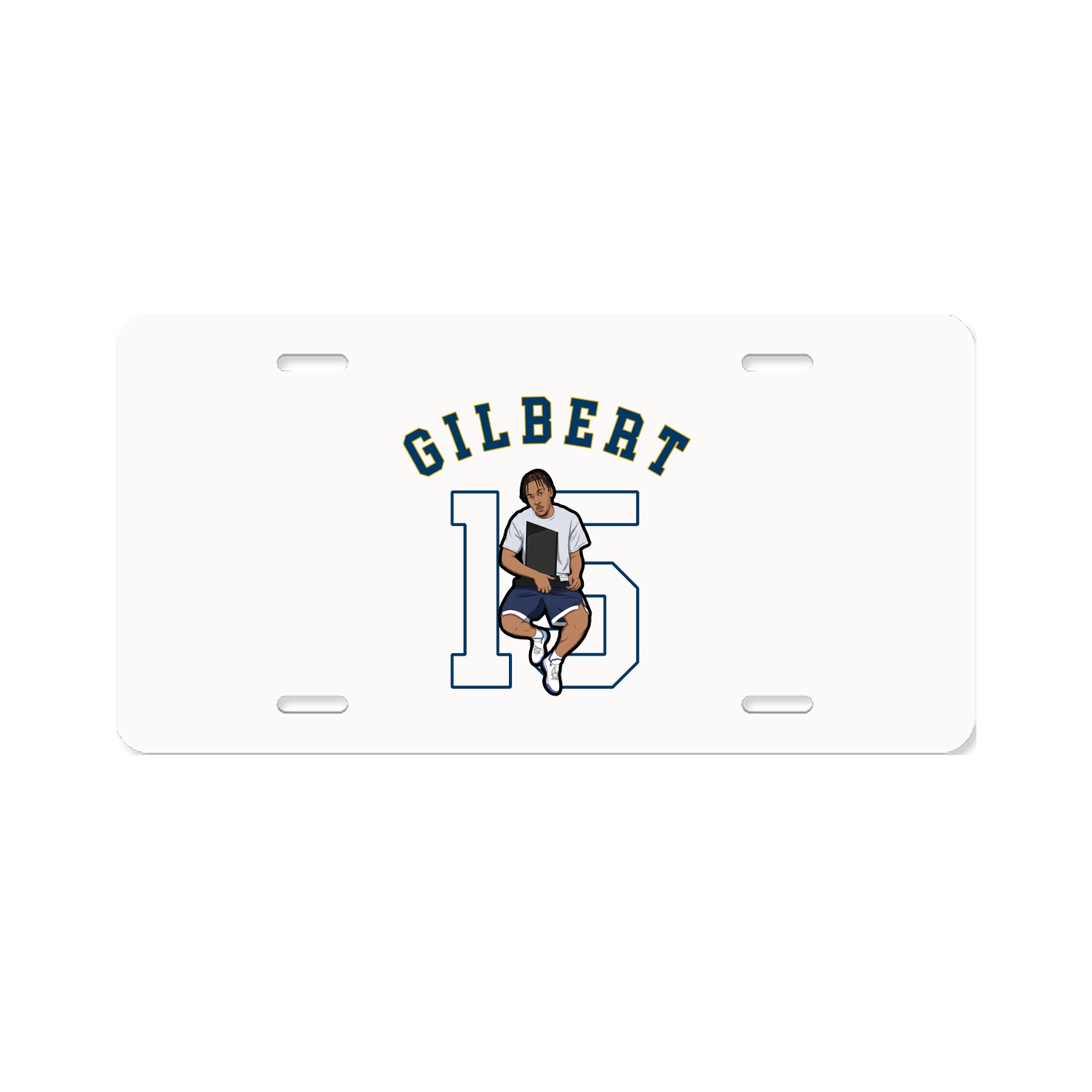License Plate — Shirsey Arch in Classic