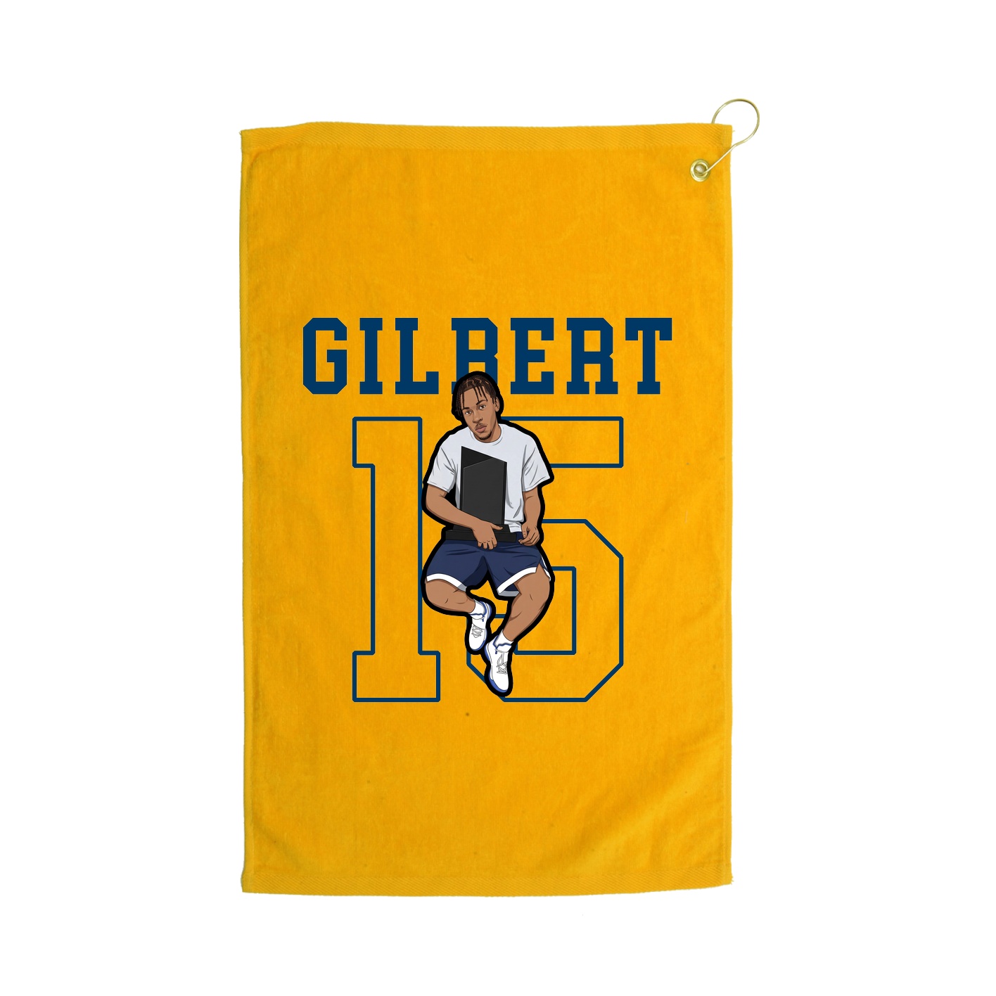 Golf Towel — Shirsey in Gold