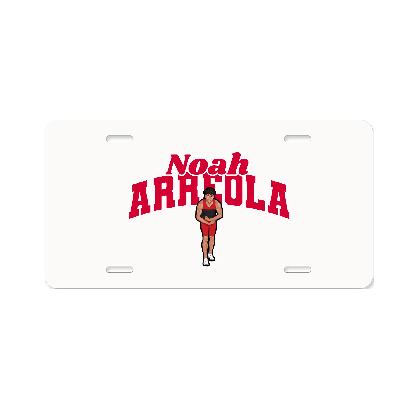 License Plate — Signature Arch in Classic