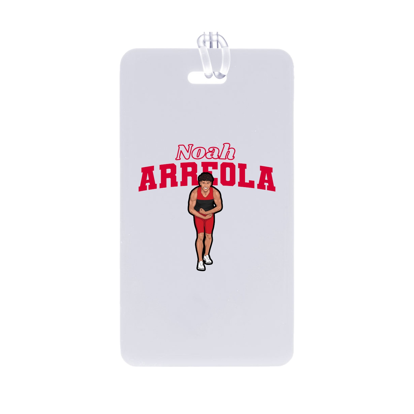 Bag Tag — Name Arch in Classic