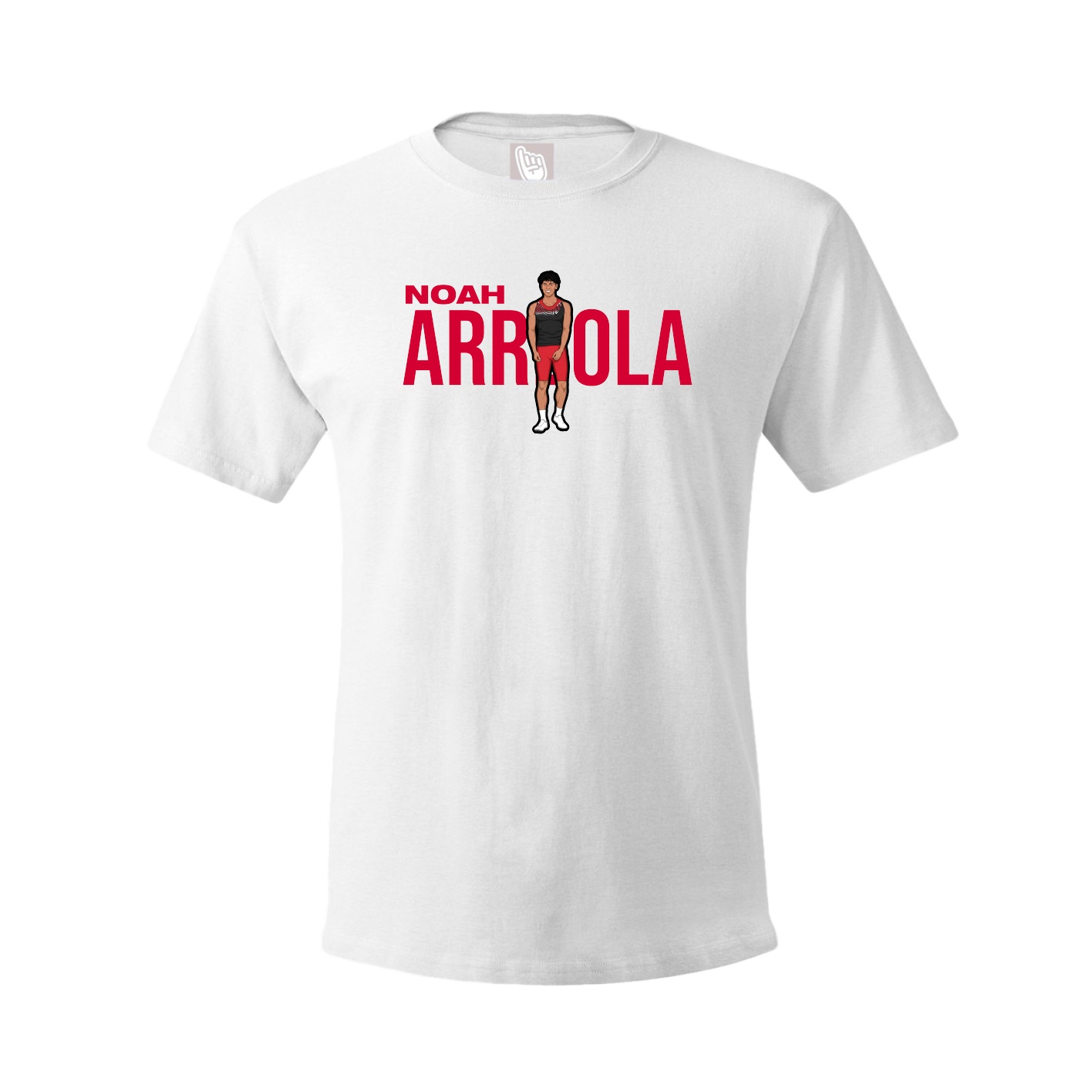 Youth Tee — Player Name in White
