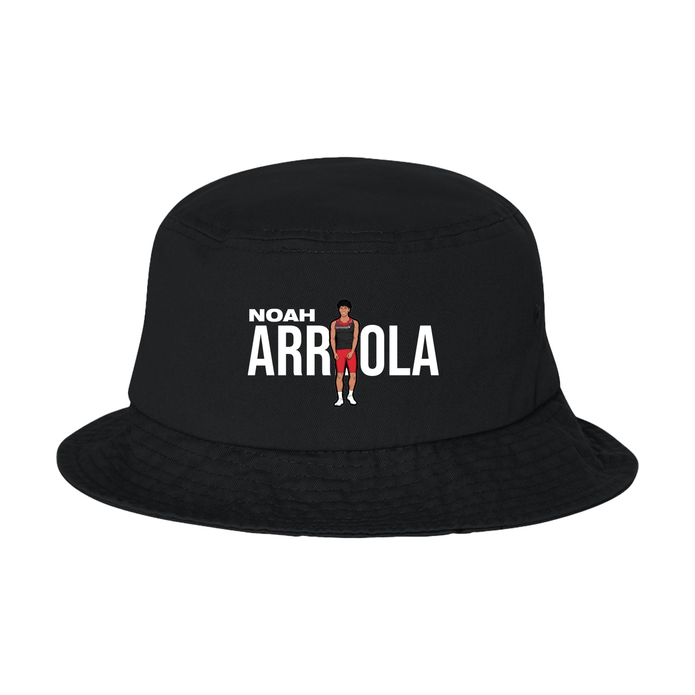 Bucket Cap — Player Name in Black