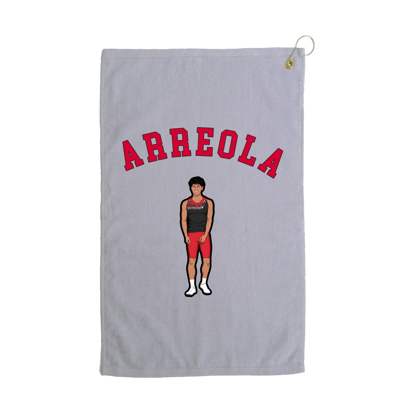 Golf Towel — Shirsey Arch in Grey