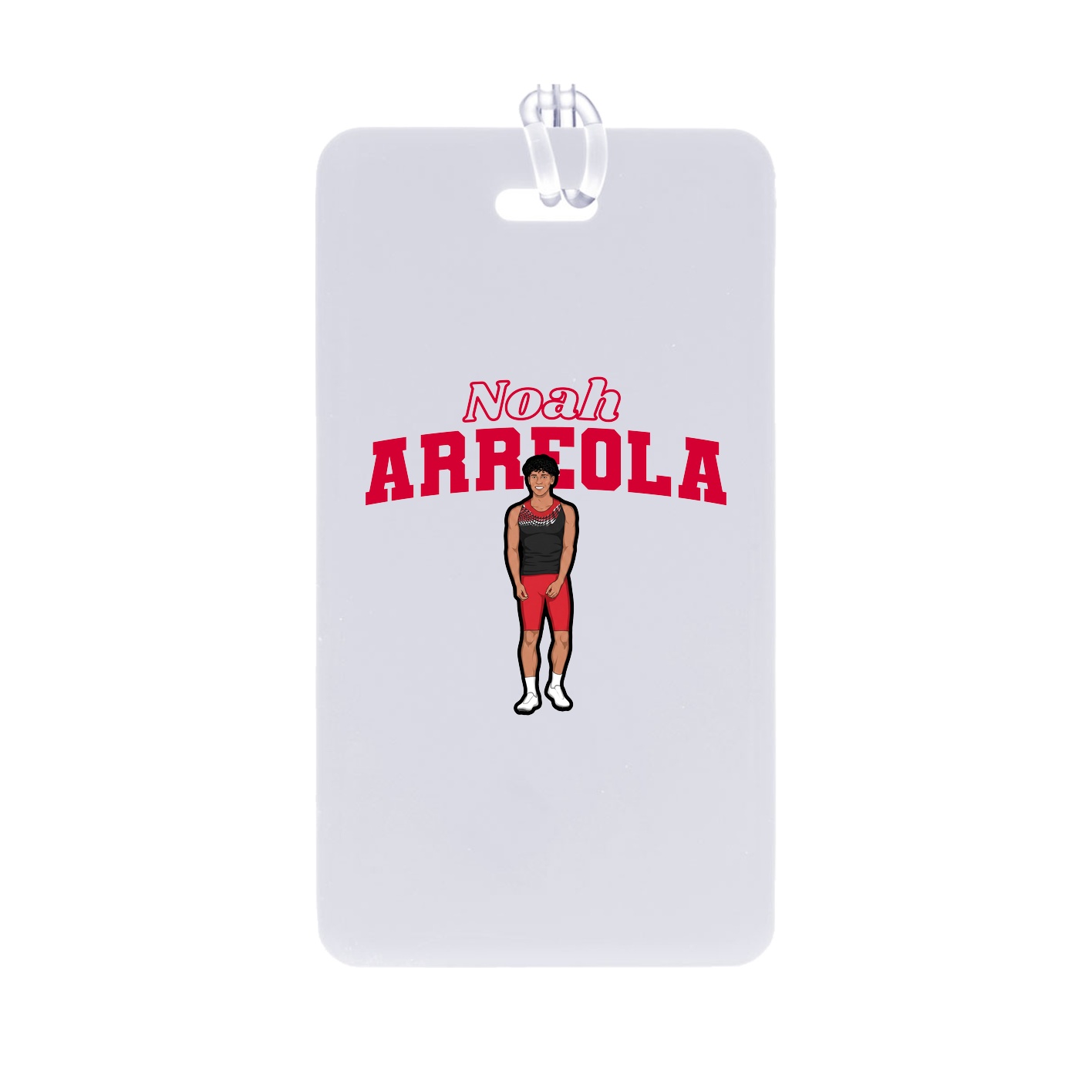 Bag Tag — Name Arch in Classic