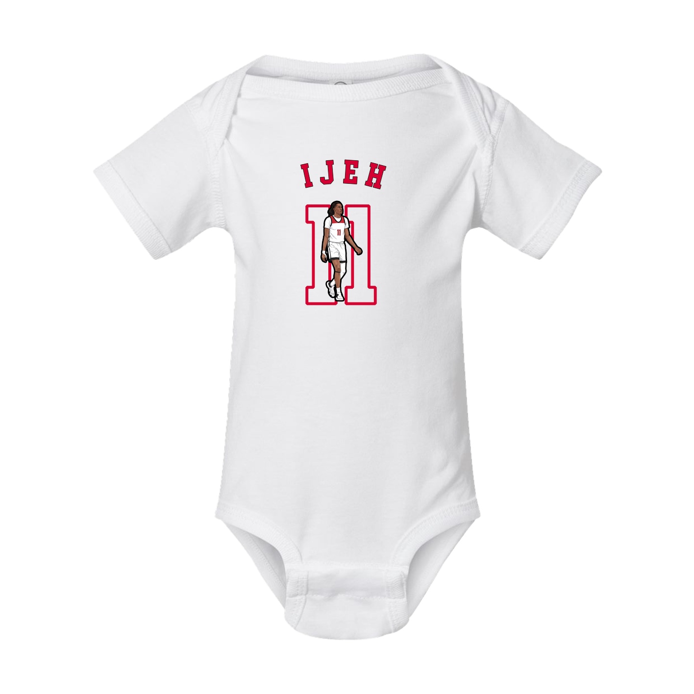Baby Onesie — Shirsey Arch in White