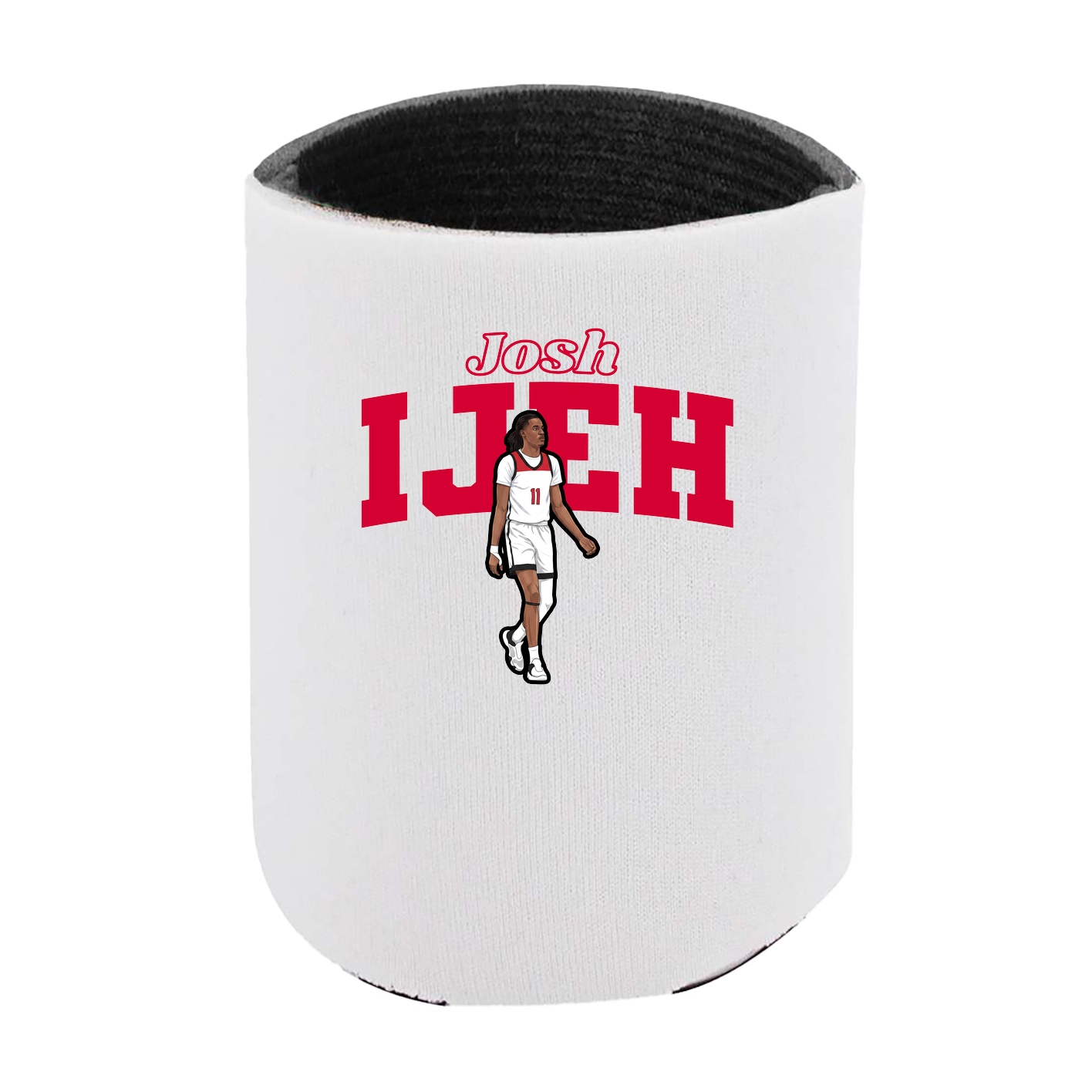 Can Holder — Name Arch in White