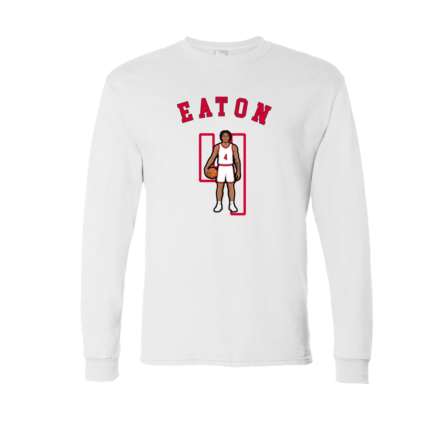 Long Sleeve Tee — Shirsey Arch in White