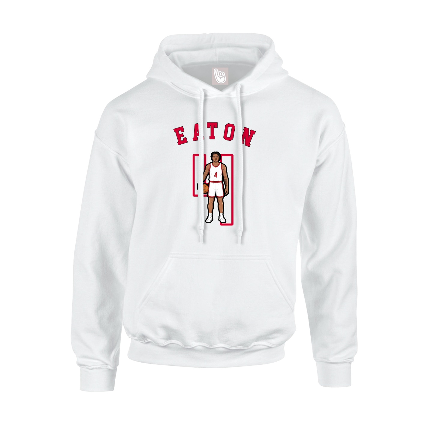 Hoodie — Shirsey Arch in White
