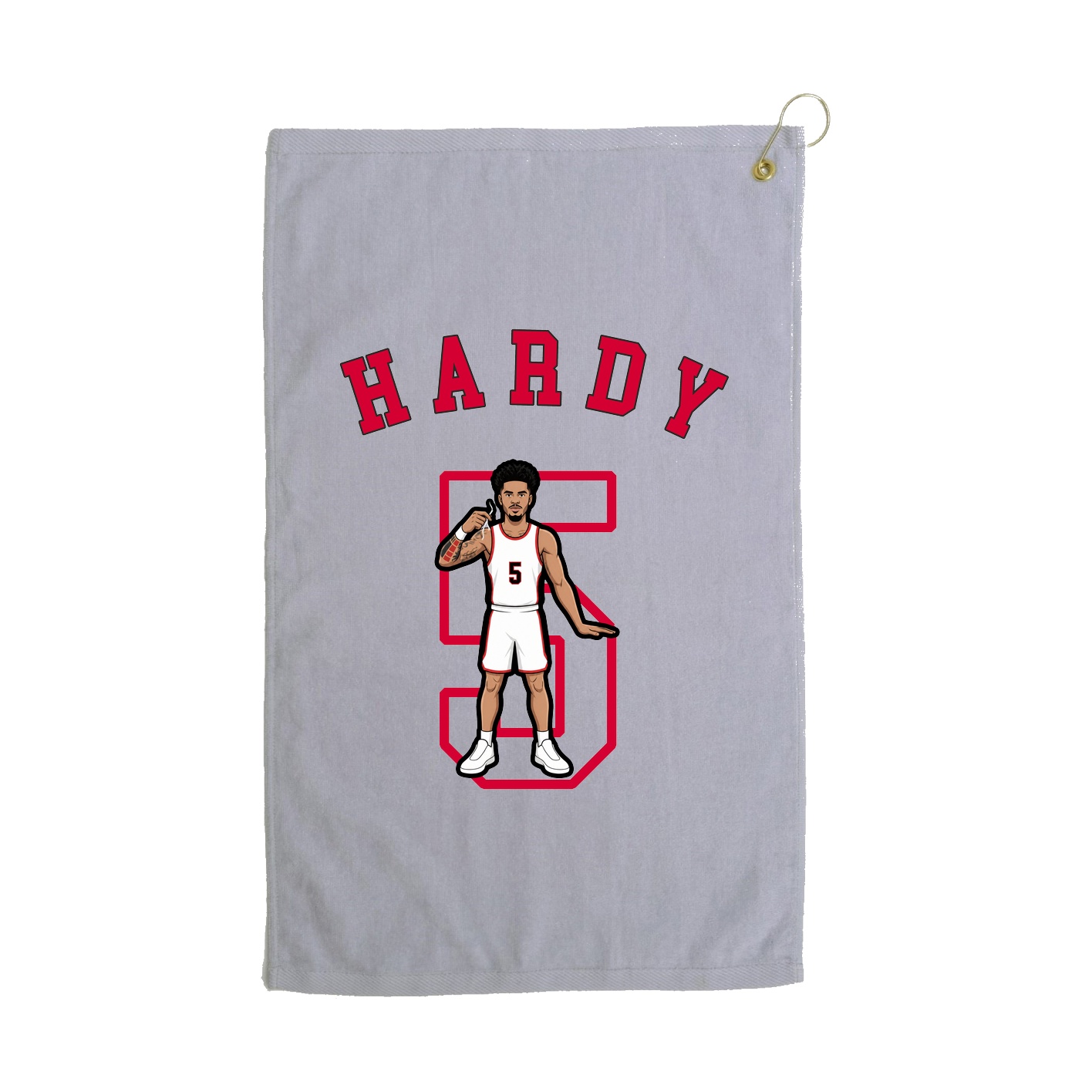 Golf Towel — Shirsey Arch in Grey