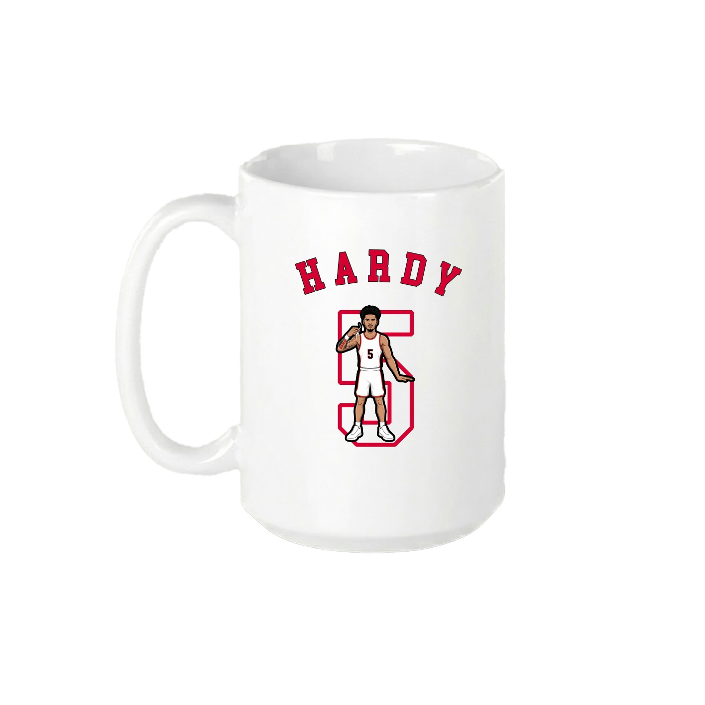 15oz Coffee Mug — Shirsey Arch in White