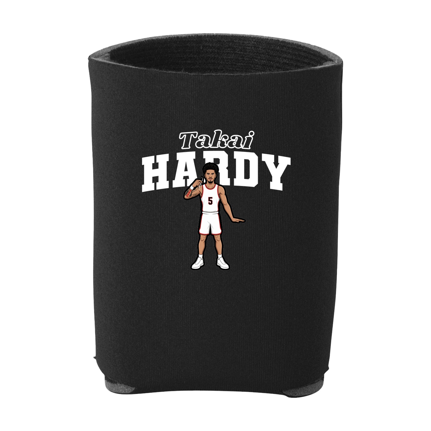 Can Holder — Name Arch in Black