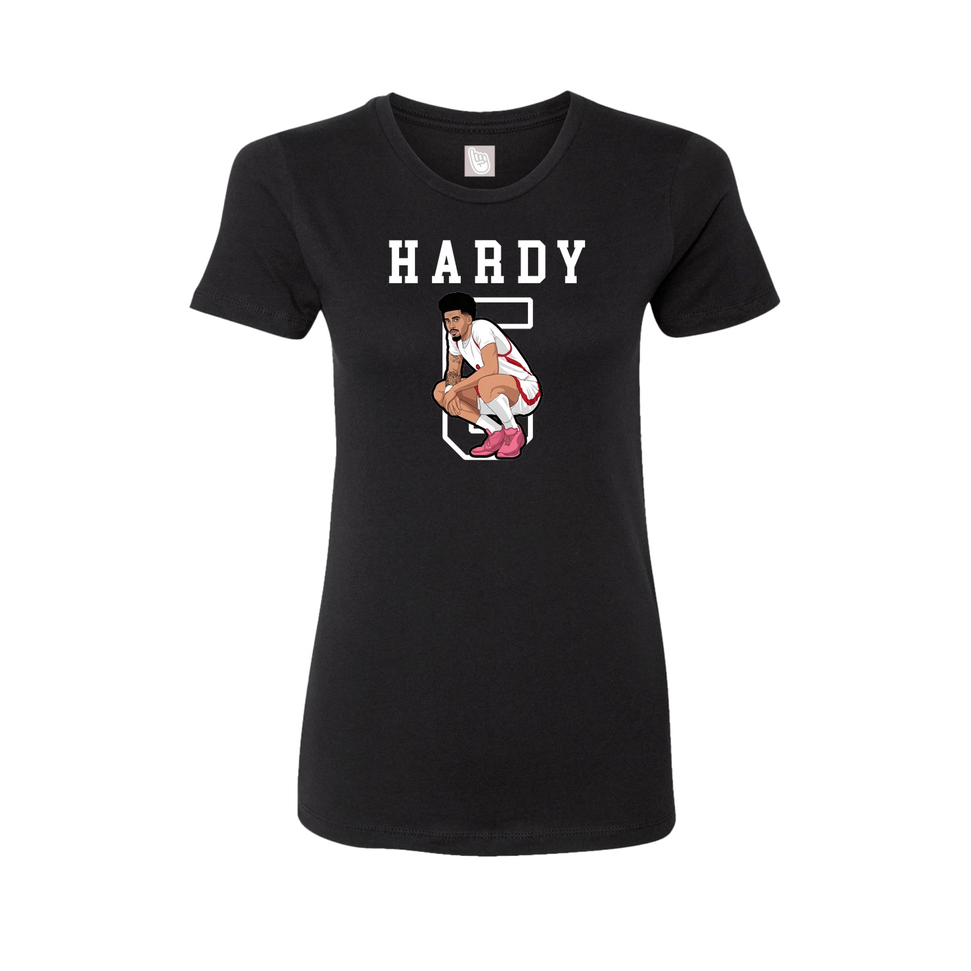 Fitted Women's Tee — Shirsey in Black