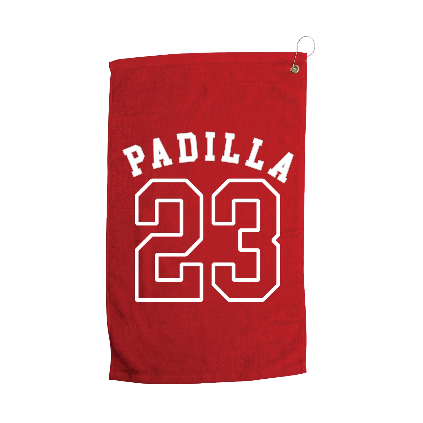 Golf Towel — Shirsey Arch in Red