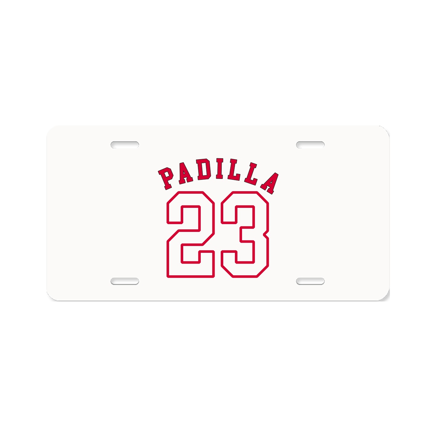 License Plate — Shirsey Arch in Classic