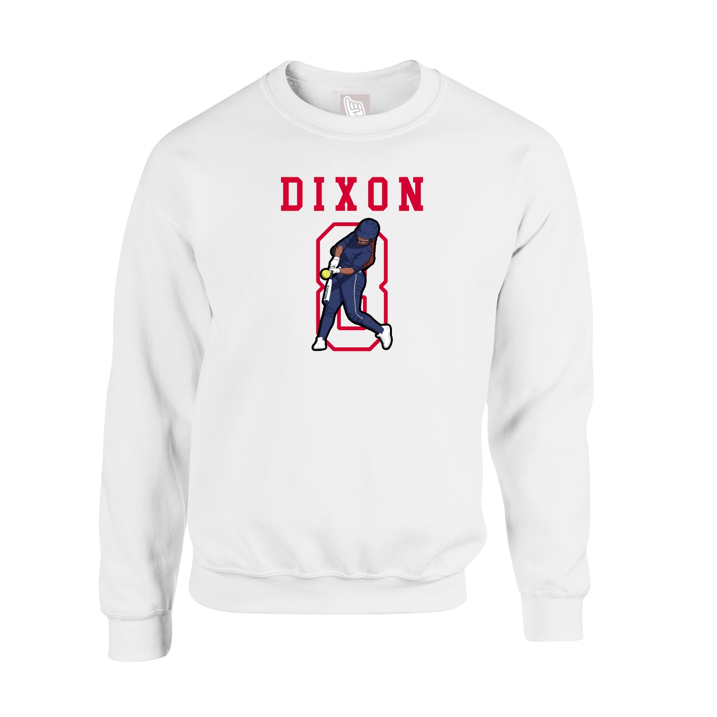 Fleece Crew — Shirsey in White