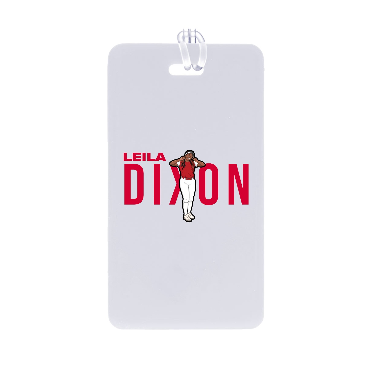 Bag Tag — Player Name in Classic