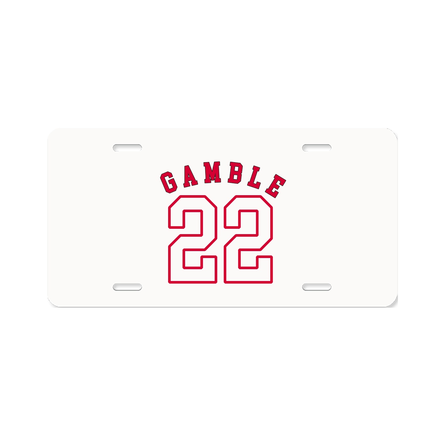 License Plate — Shirsey Arch in Classic