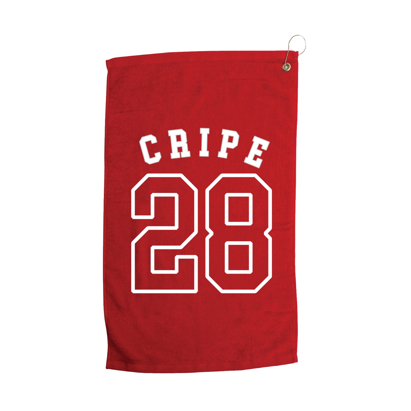 Golf Towel — Shirsey Arch in Red